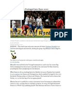 Ronaldo Leads Portugal Into Euro 2012