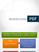 Signos Clinicos y Diagnostico Diferencial Ira