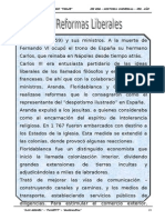 III BIM - 3er. Año - H.U. - Guía 5 - Las Reformas Liberales