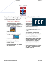 Typical Level A Equipment: Warranted Level A Conditions