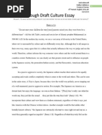 Download Rough Draft Culture Essay by JoshFJ SN191244099 doc pdf