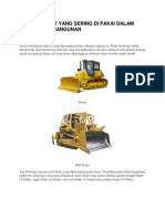 10 Alat Berat Yang Sering Di Pakai Dalam Konstruksi Bangunan