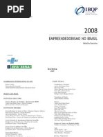 Empreendedorismo no Brasil em 2008