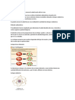 Datación roca