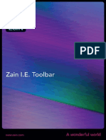 Zain IEToolbar User Manual English