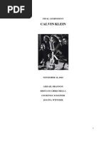 Download Calvin Klein Brand Audit by Klaus Mikaelson SN191257189 doc pdf