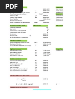 SCF and Cantiliver Strenth Analysis