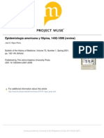 Epidemiología Americana y Filipina, 1492-1898 (Review)