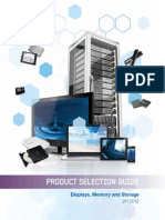 Product Selection Guide: Displays, Memory and Storage