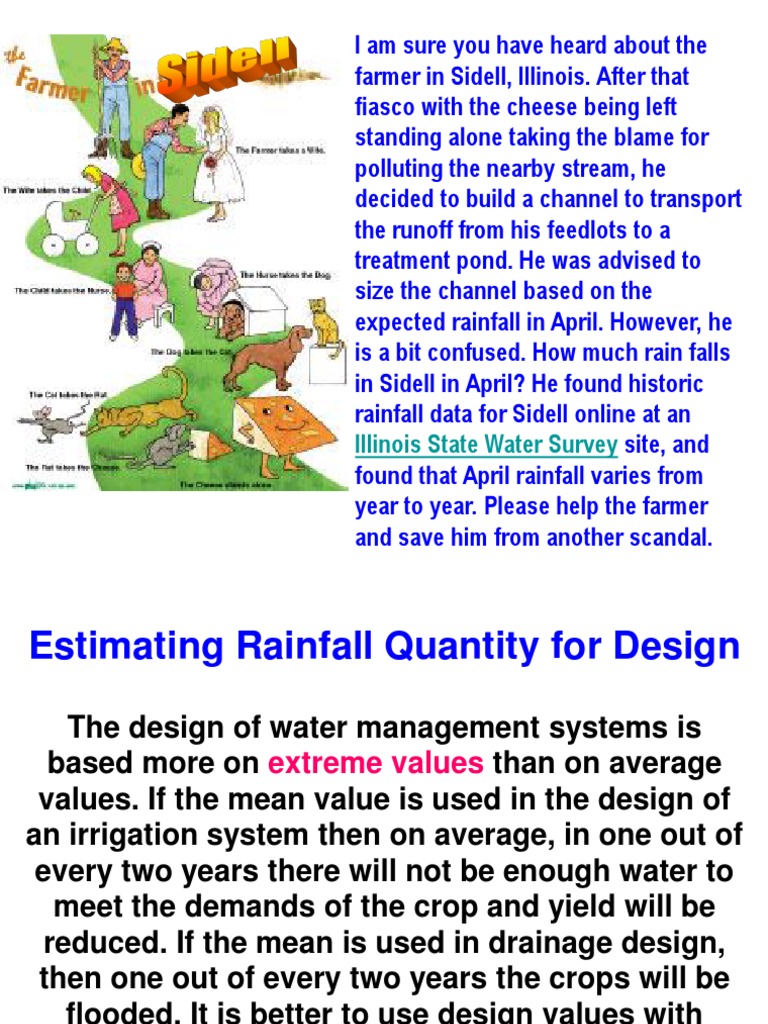Rainfall Frequency Analysis | PDF