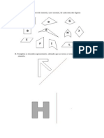 Ficha de Trabalho - Eixos de Simetria