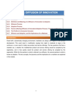 Module 8: Diffusion of Innovation