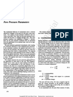 Pore Pressure Parameters