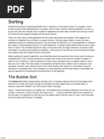 Sorting - Problem Solving With Algorithms and Data Structures