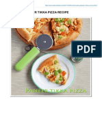 Rakskitchen.net-homemade Paneer Tikka Pizza Recipe