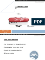 The Google Way Book Analysis