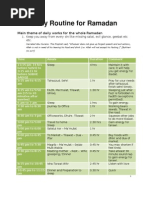 Download Ramadan Daily Routine by nomanpur SN19129251 doc pdf