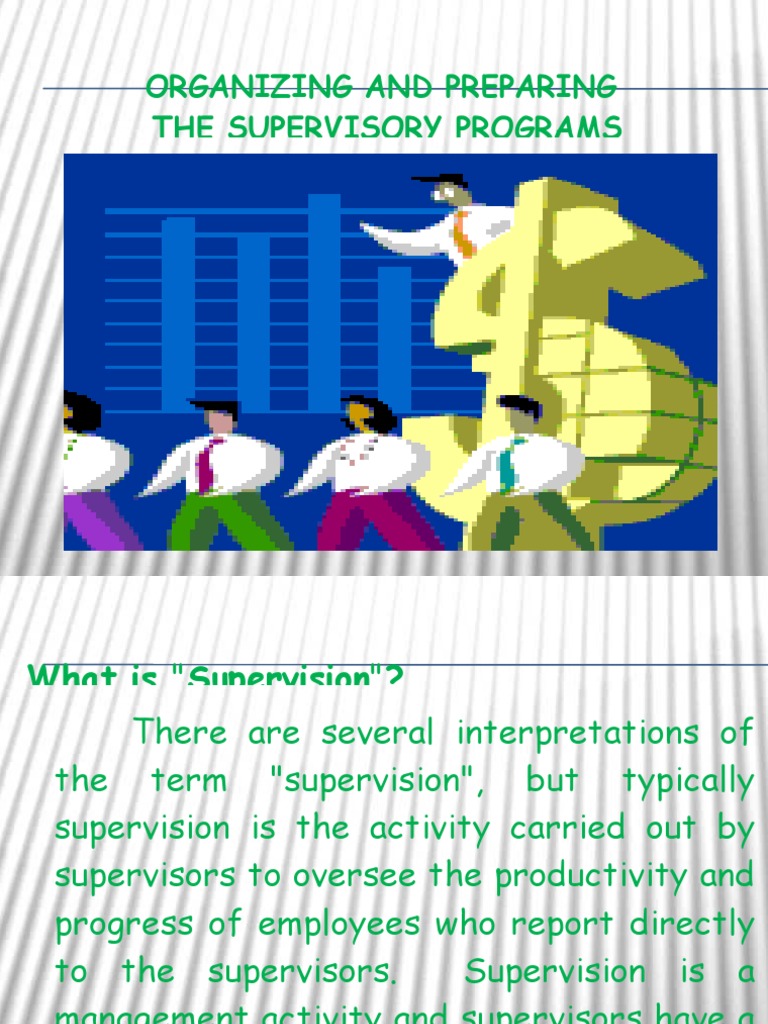 Supervisory Program Planning Guide | PDF | Human Resources | Motivation