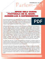 Canvis Posturals en El Nadó