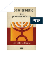 Abram Joodse Traditie Als Permanent Leren