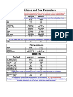 AMD Midbass and Box Parameters: Ported