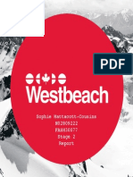 Westbeach: Stage 2: Expansion Strategy