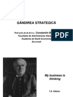  Gindirea Strategica