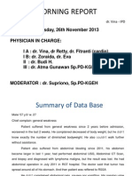 Morning Report on General Weakness and Multiple Lymphadenopathy