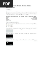 Retirando Um Audio de Um Filme Dual