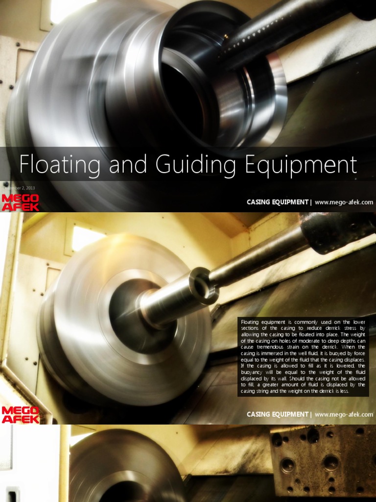 Floating and Guiding Casing Equipment | PDF | Casing (Borehole) | Valve