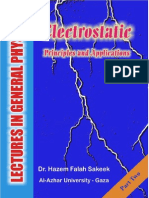 General Physics 2 Electrostatics Hazeem Sakeek