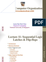 CS1104 – Computer Organization Lectures: Sequential Logic Latches & Flip-flops