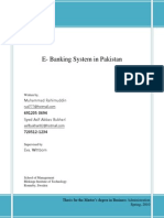 E-Banking System in Pakistan