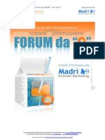 Come Creare e Promuovere Un Forum Da Zero 29.10.08 Ver.2