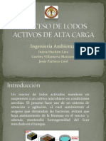 Proceso de Lodos Activos de Alta Carga