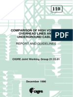 Comparison of HV OHL & UGC