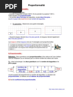 Download proportionnalit 6me by MATHS - VIDEOS  SN19132535 doc pdf