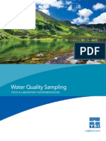 YSI Water Quality Sampling Products Catalog