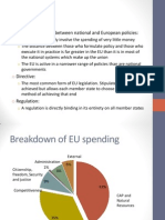 Eu Policies and The Eu Budget 2