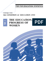 The Educational Progress of Women: Condition Education 1995