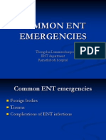Common Ent Emergencies 24126