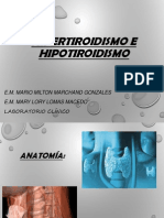 Hipertiroidismo e Hipotiroidismo 