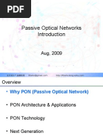 Download Passive Optical Network Introduction by fttwho SN19134112 doc pdf