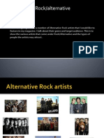 History of Rock/alternative