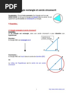 Download triangle rectangle et cercle circonscrit 4me by MATHS - VIDEOS  SN19135147 doc pdf