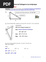 Download thorme de Pythagore et sa rciproque 4me by MATHS - VIDEOS  SN19135159 doc pdf