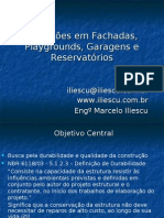 Inspeções em Fachadas, Playgrounds, Garagens e Reservatórios