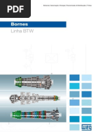 WEG Bornes Linha Btw 50022910 Catalogo Portugues Br