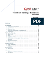 69244030 Openerp Technical Training v6 Exercises