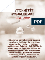 Hatti Hitit Uygarliklari